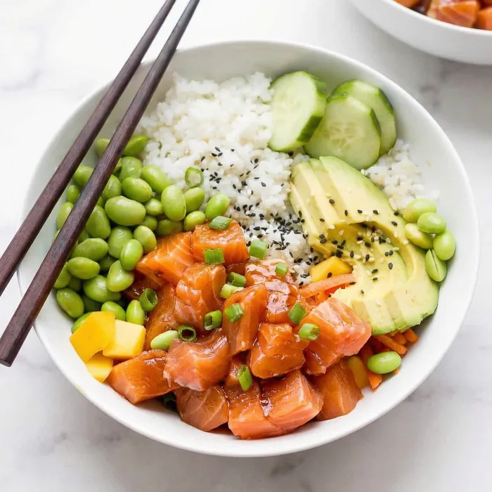 Poke Bowl with Salmon