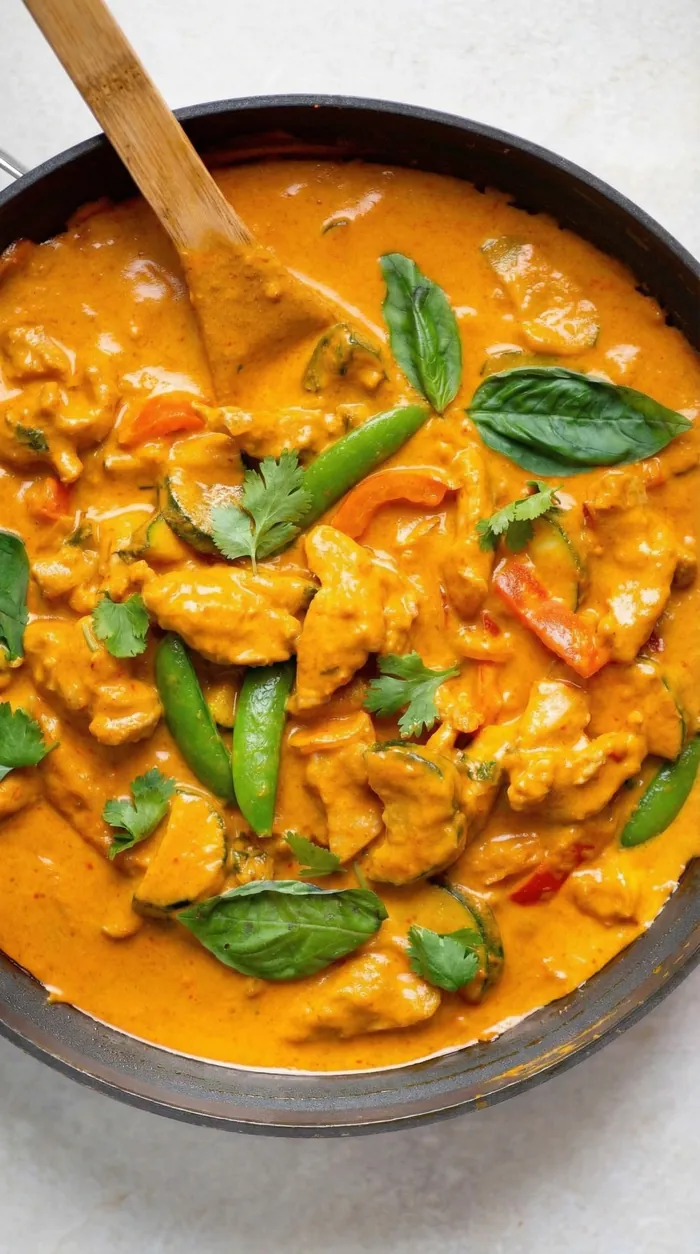 Red Thai Curry with Chicken